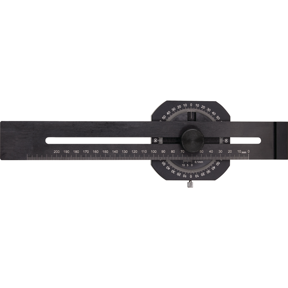 Streichmaß mit Gradmesser, FORTIS