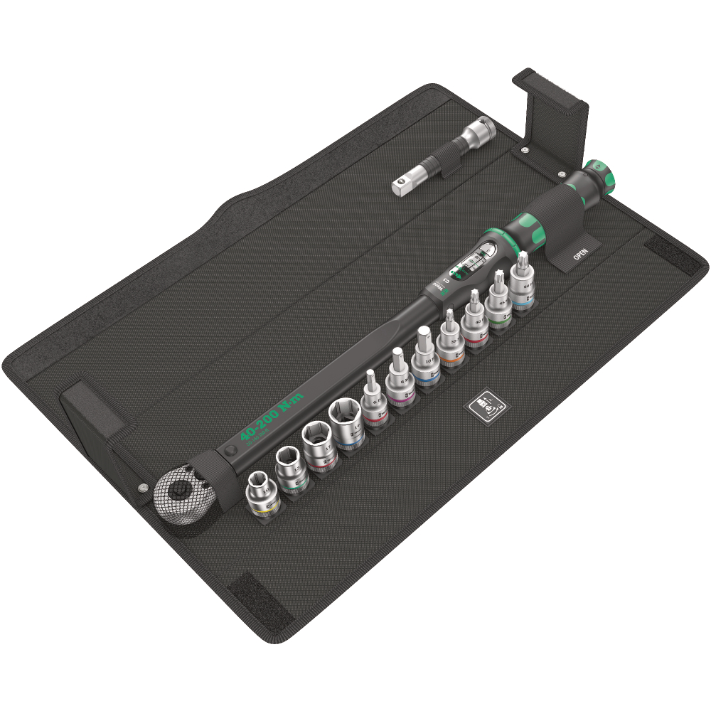 Drehmomentschlüssel 1/2" Wera Click-T. C 3 Set 1