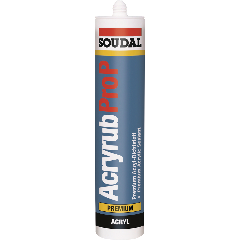SOUDAL Acryldichtmasse Acryrub PRO P 310ml weiß