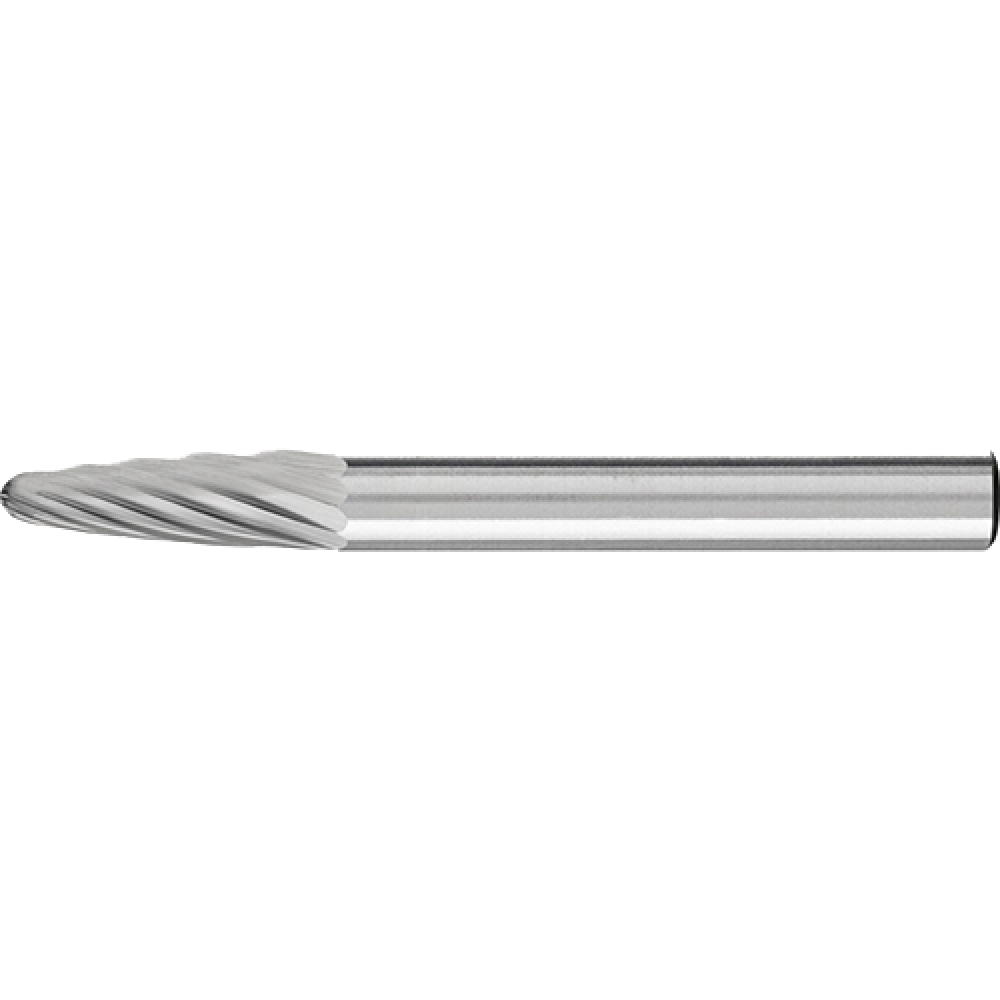 HM-Frässtift 6 mm-Schaft, Rundbogenform RBF, Z 3