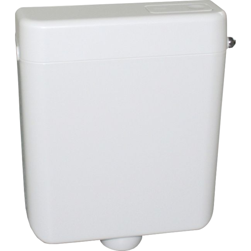 FORMAT Plus Slim Spülkasten 6l tiefhäng. mit Eckventil, Start-Stopp-Technik, weiß