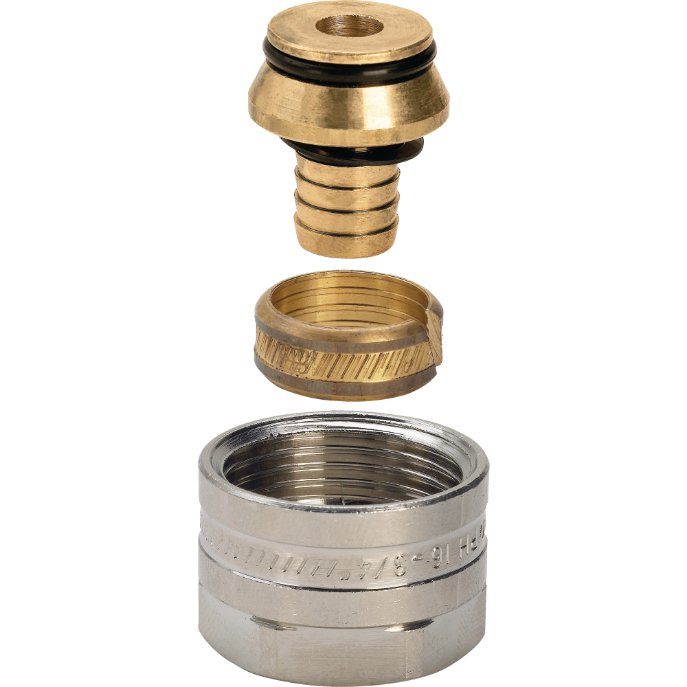 Viega Anschl.-Klemmverschraubg. Fonterra HKV, 12mm x 3/4"