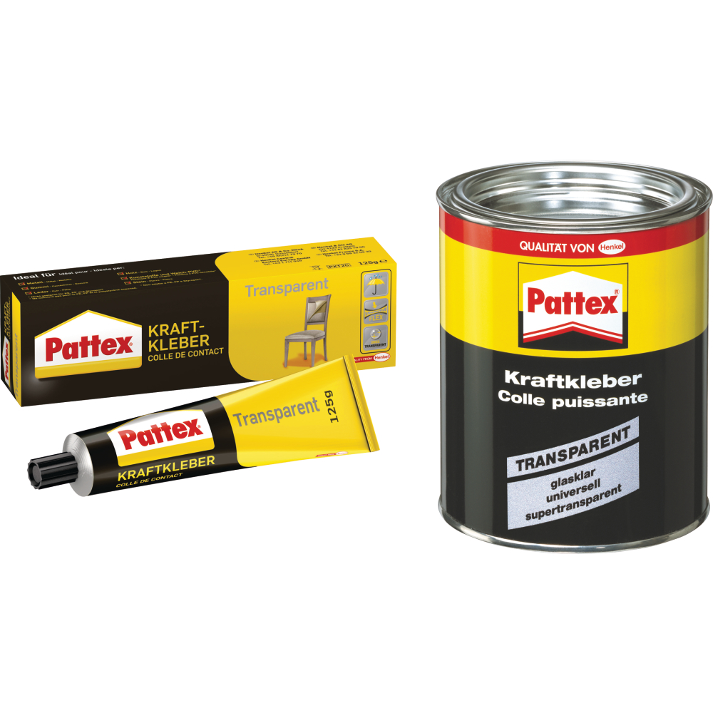 Kraftkleber Pattex transparent 125g PXT2C Tube