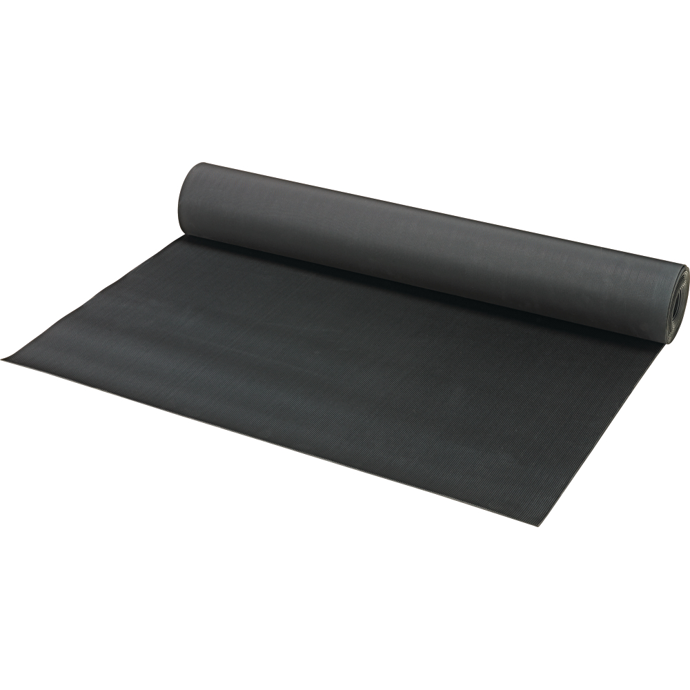 FORTIS Feinriefenmatte CLASSIC SBR, schwarz, 3mm, 1000mm 5m