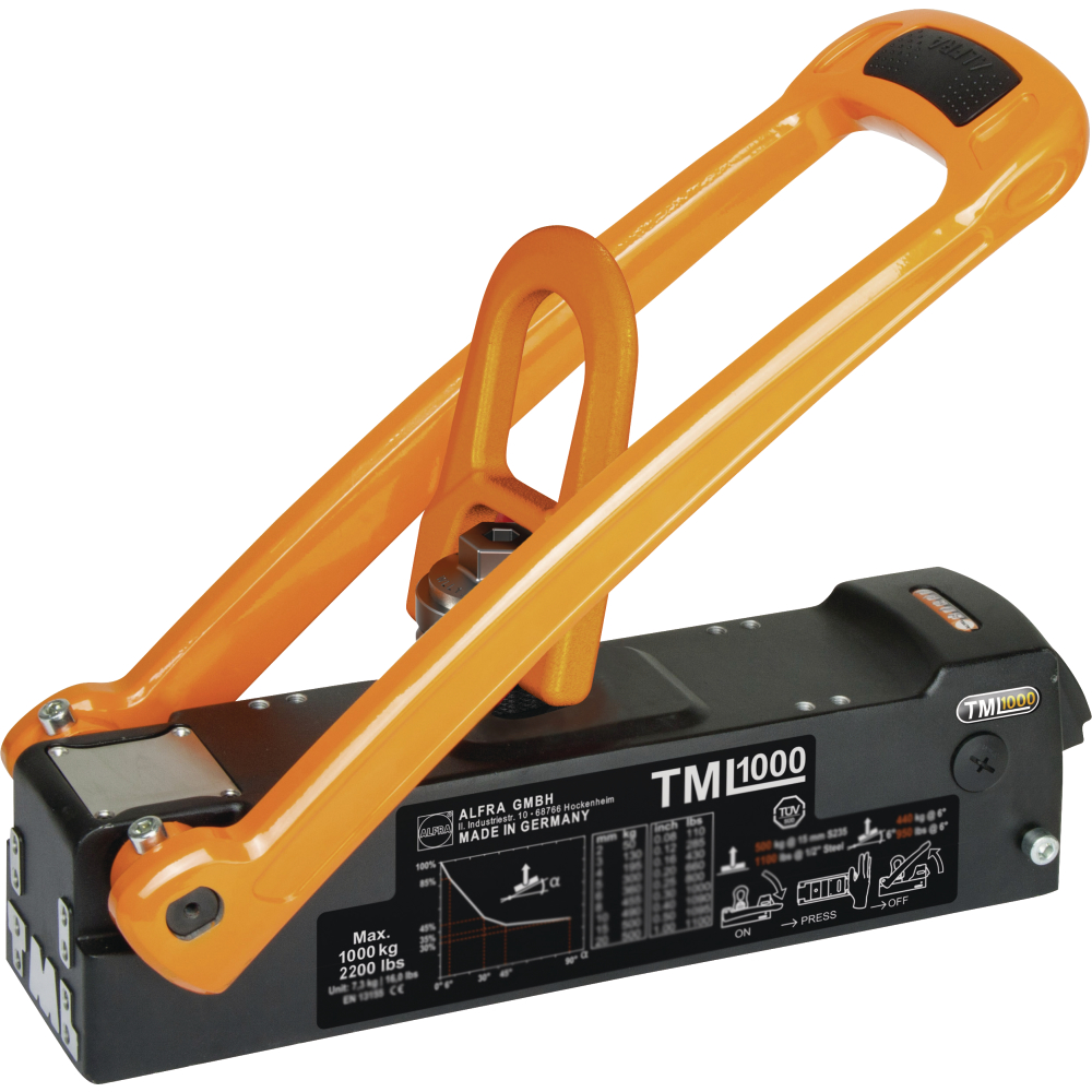 ALFRA Lasthebemagnet TML 1000 Tragfähigkeit max. 1000kg mit Öse