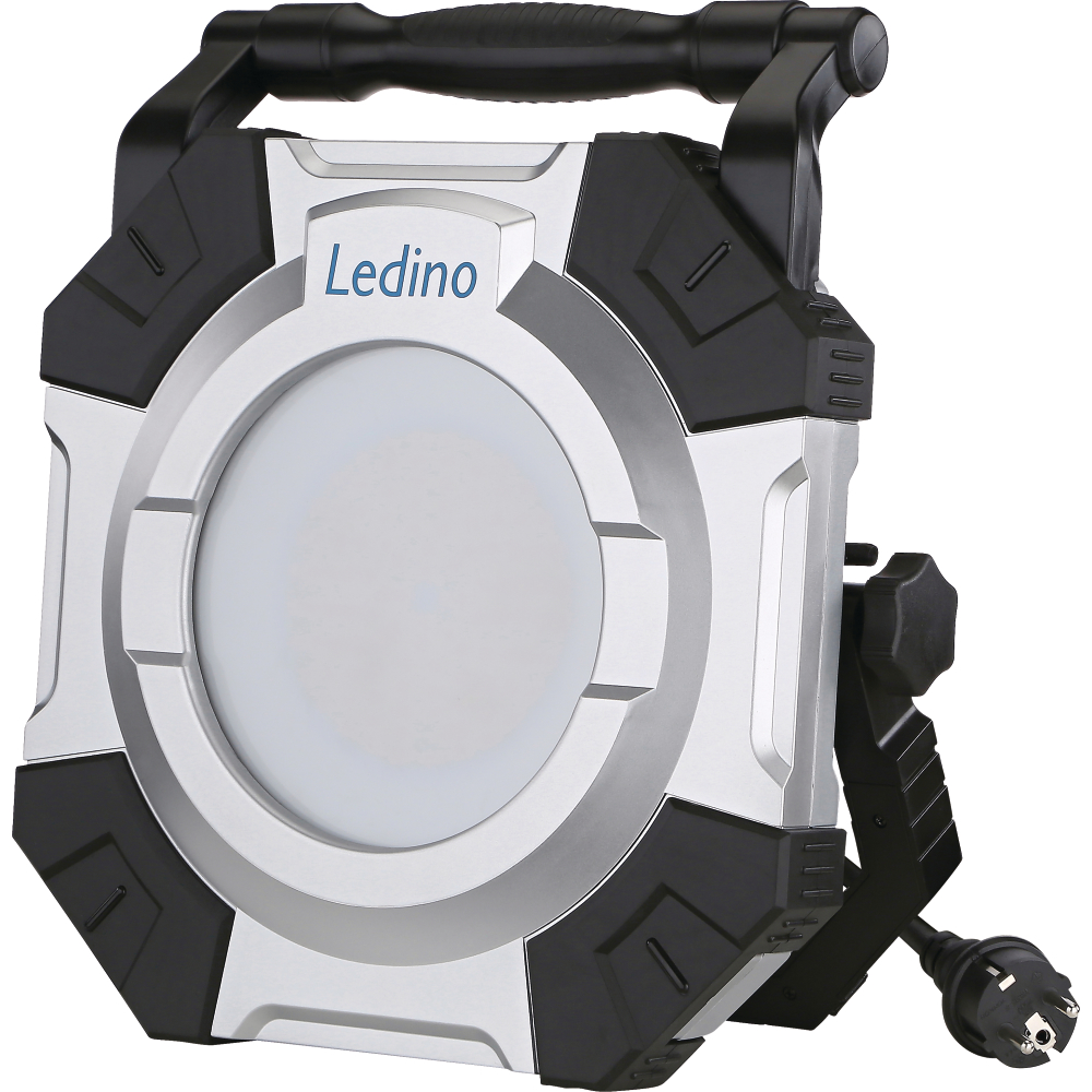 LED-Strahler mit 2 Steckdosen 100W 2700+4500+6500K