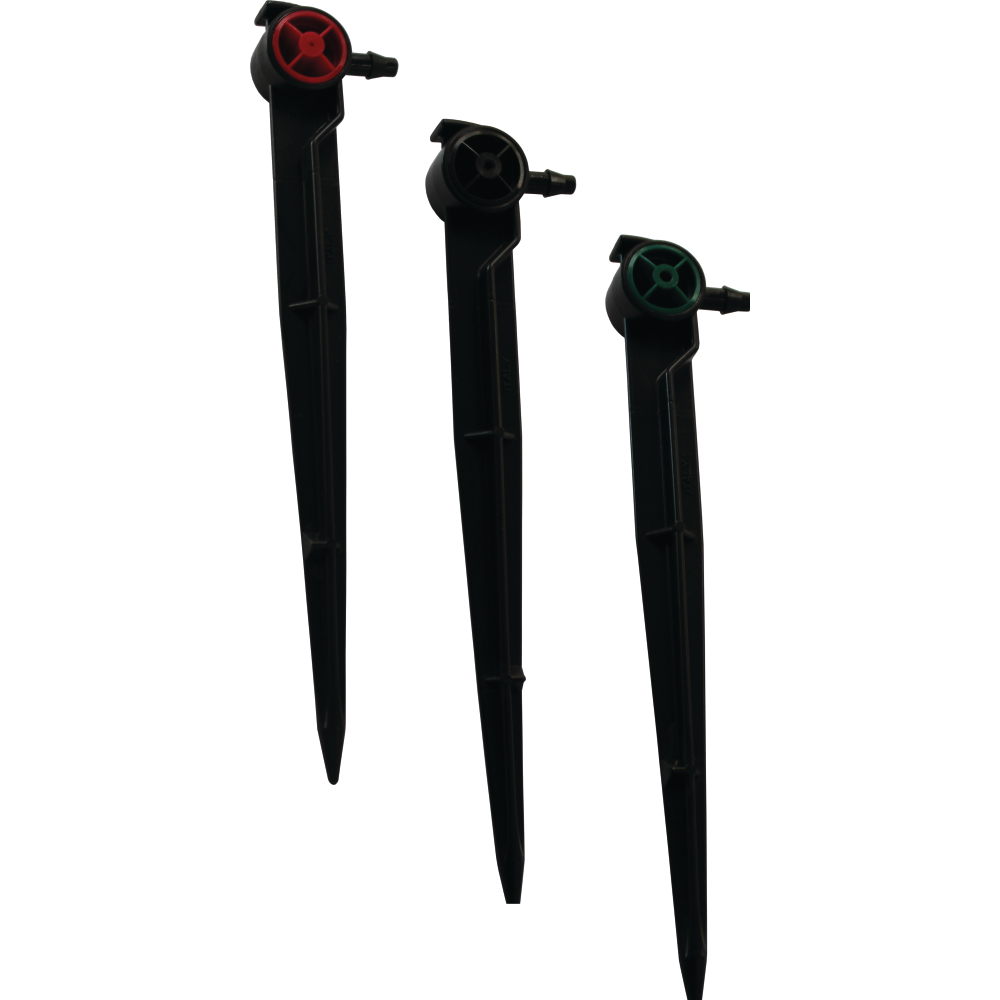 End-Auslass-Tropf. RT-4-S druckkompens., 4l/h, schw