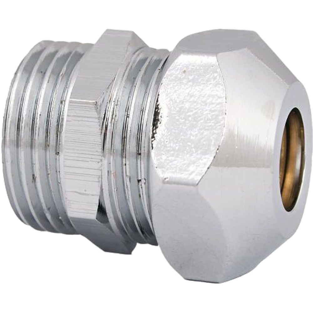 FORMAT Tec Gerade-Verschraubung 8 DN 10, 3/8"x3/8"x8mm, a Ni, m AG, vc