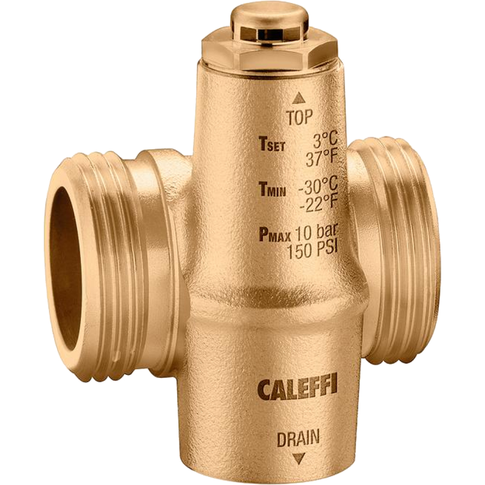 Caleffi Frostschutzventil iStop PLUS 90°C - 1" AG