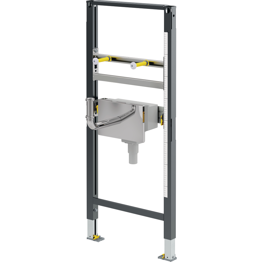 Viega Waschtisch-Element Prevista Dry 8535.33 mit UP Anschlussbox in 1120 mm
