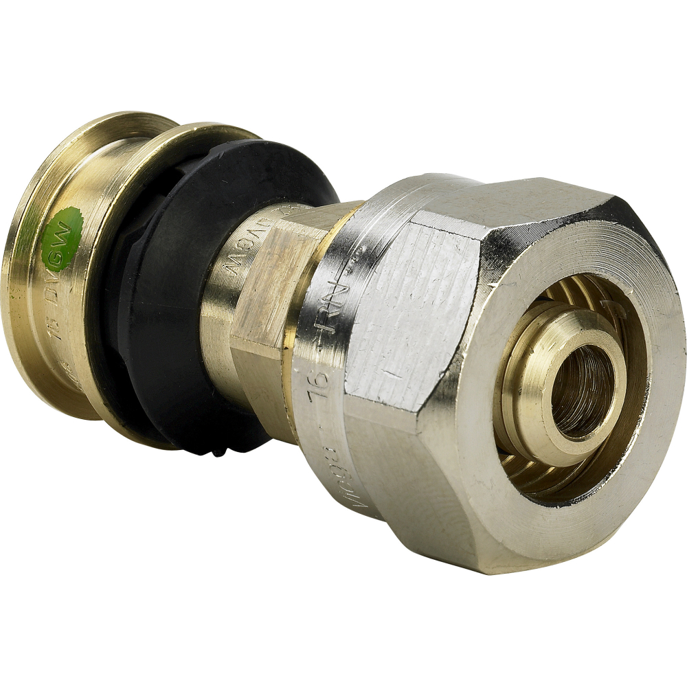 Viega Übergangsverschraubung Raxofix 5313.5 in 16mm Siliziumbronze