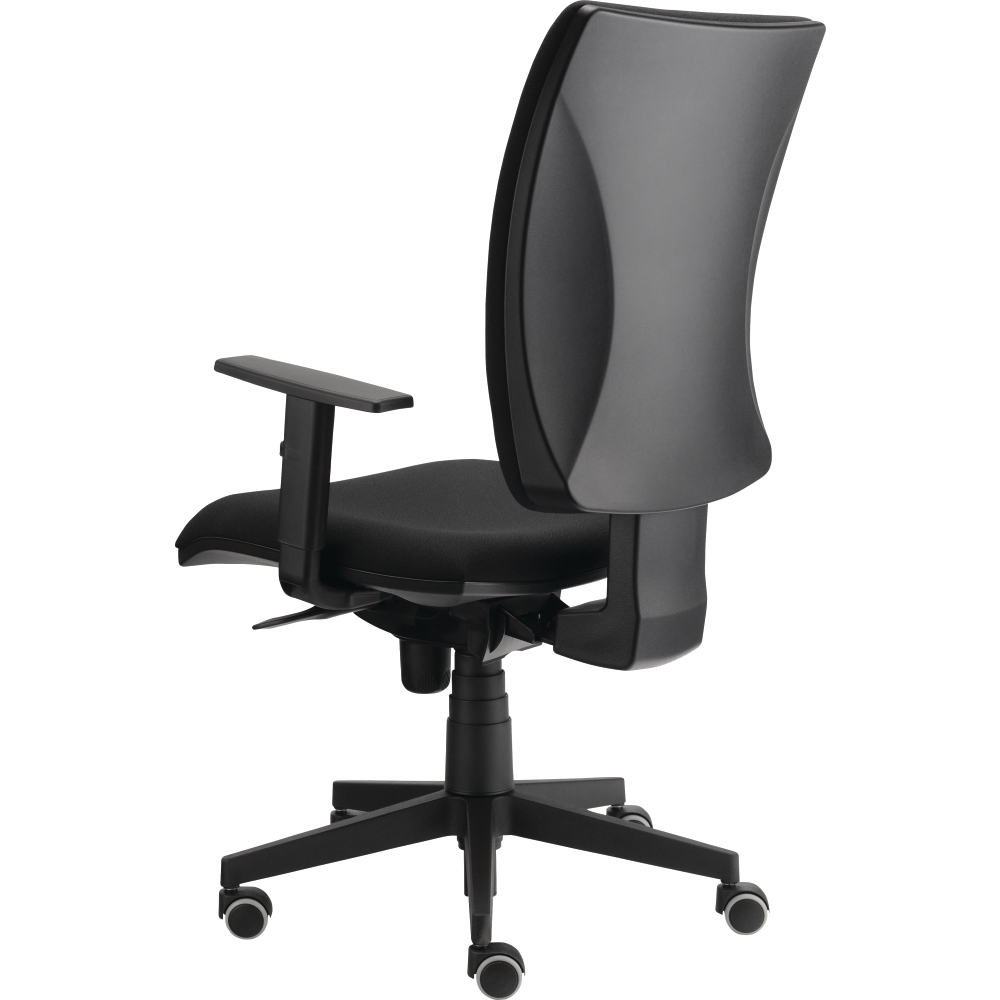 Drehstuhl Solid 1 VSDS1 Stoff 100% Polyester schwarz