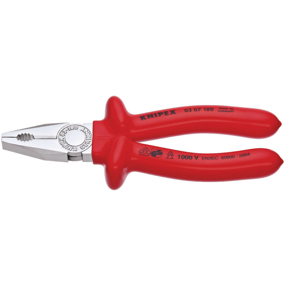 KNIPEX Kombinationszange VDE tauchisoliert 180mm