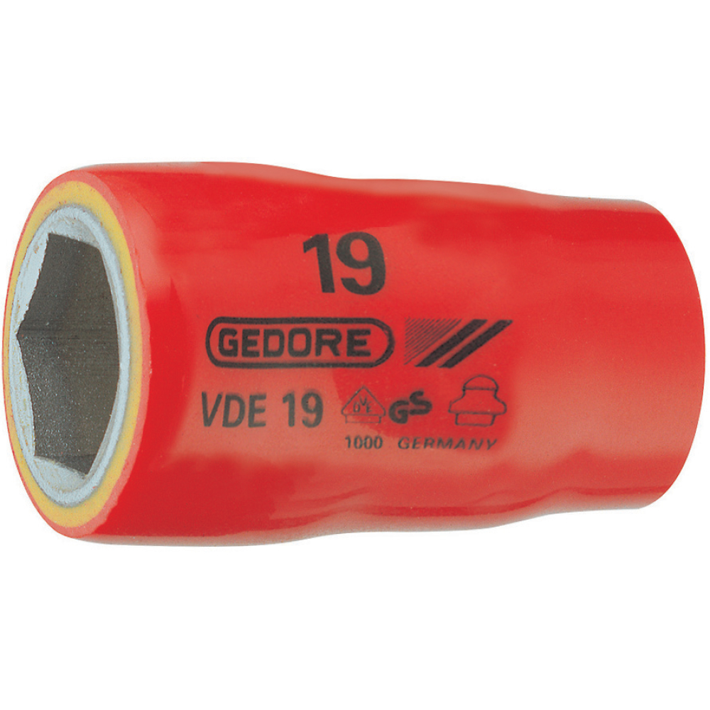 GEDORE Steckschlüsseleinsatz VDE 6-kant 1/2" 10x54mm