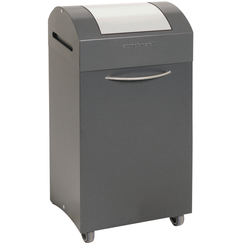 Wertstoffbeh. 75 l grau/grau, 975x380x320mm