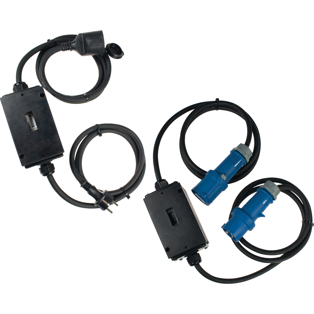 Stromzähler 230V CEE 3-p. MID 2x 1,5m H07RN-F 3G2,5