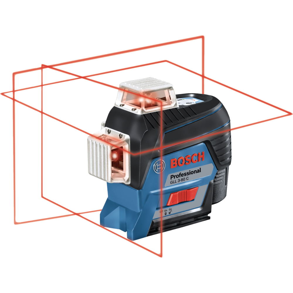 Bosch Linienlaser PRO GLL 3-80 C Set inkl. BM 1