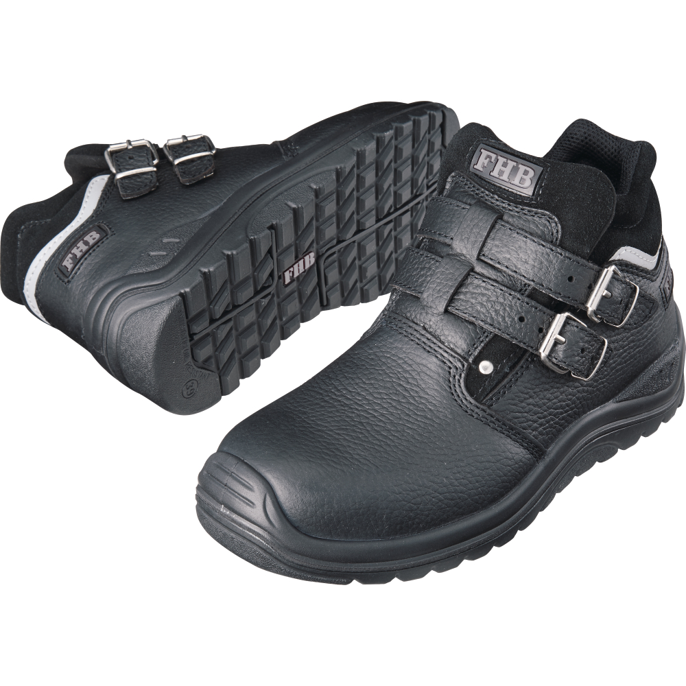 FHB Sicherheitsschnallenstiefel Norbert S3 HRO schwarz Gr.41