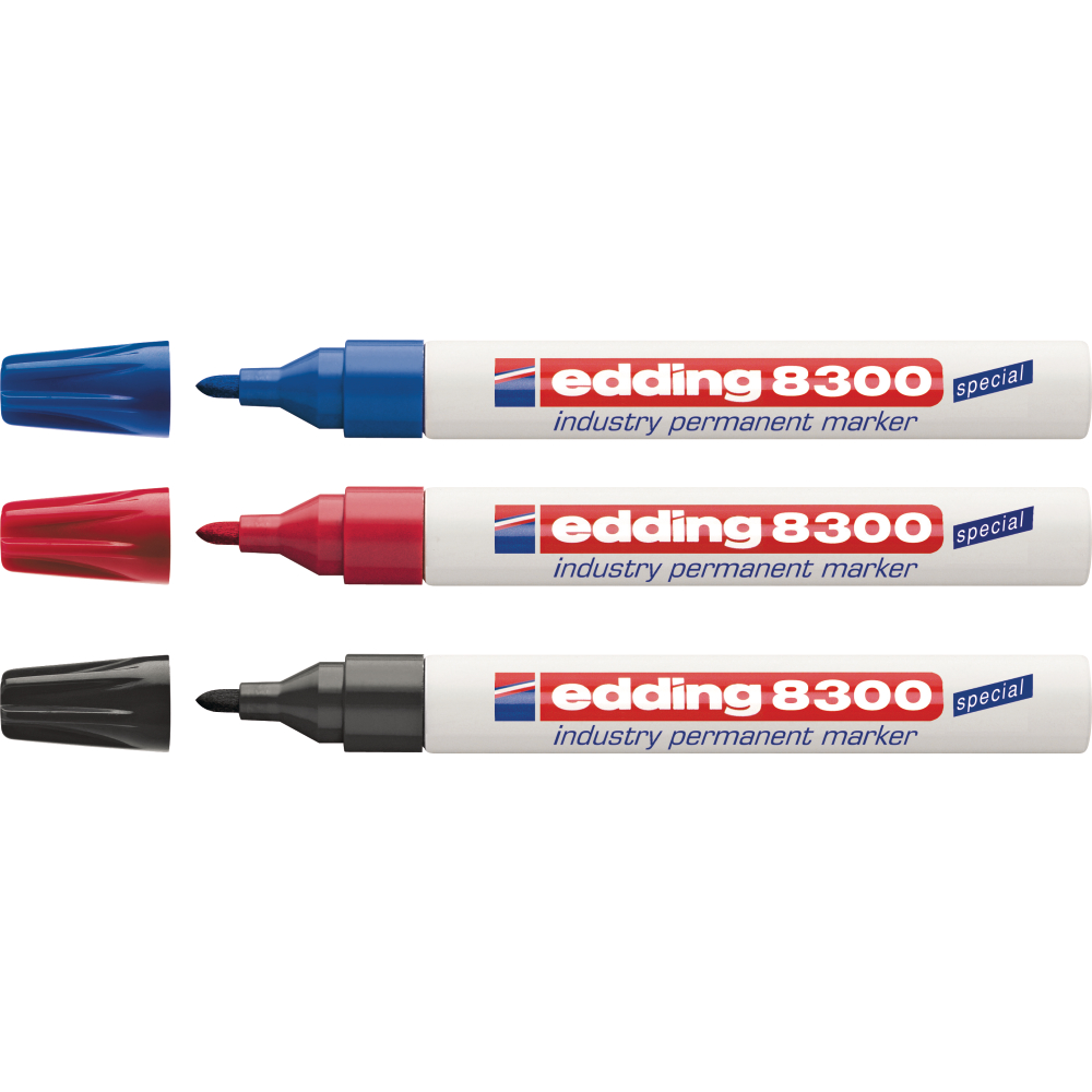 Industrie-Permanentmarker 8300 schwarz edding