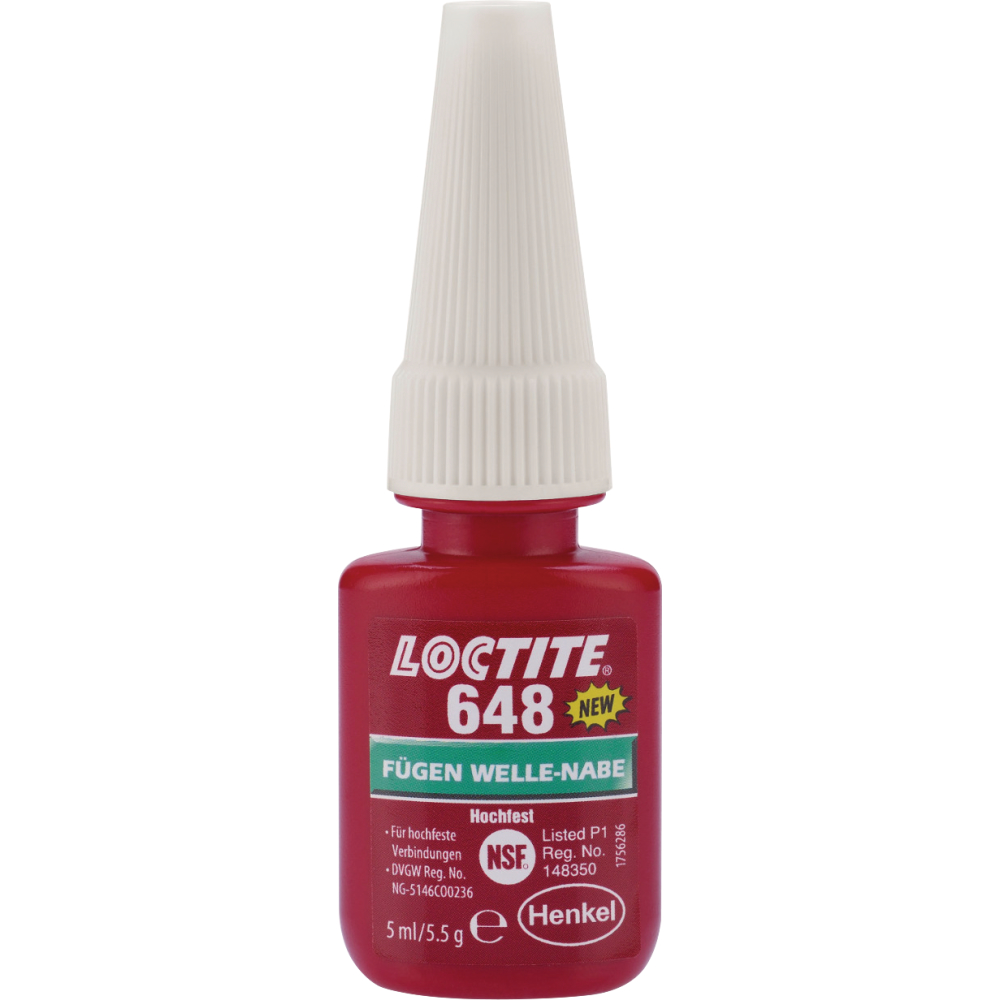 Loctite® 648 Buchsen- und Lagerbefestigung Flasche 5ml