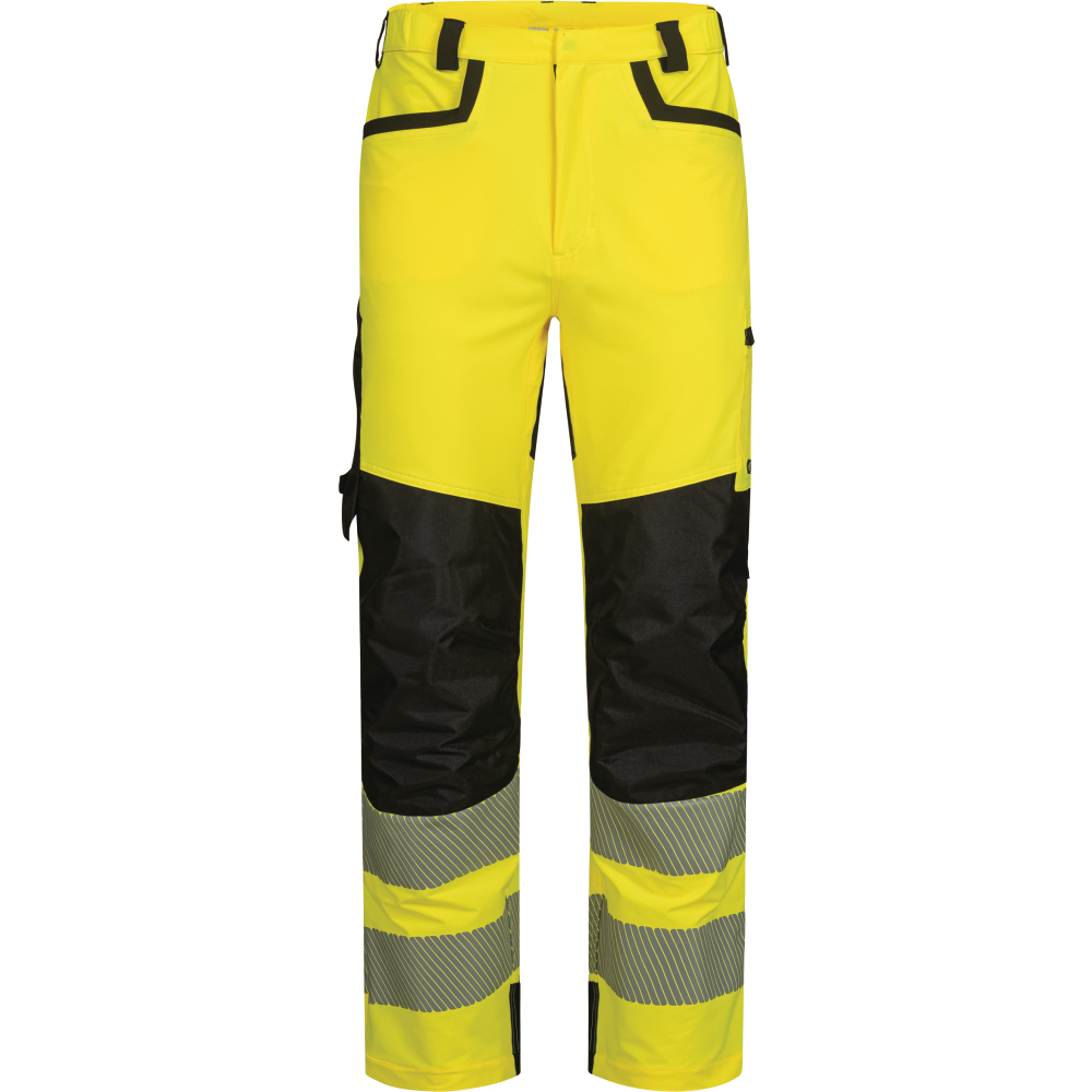 ELYSEE® Warnschutz Stretch-Bundhose REIMS gelb/schwarz Gr.24