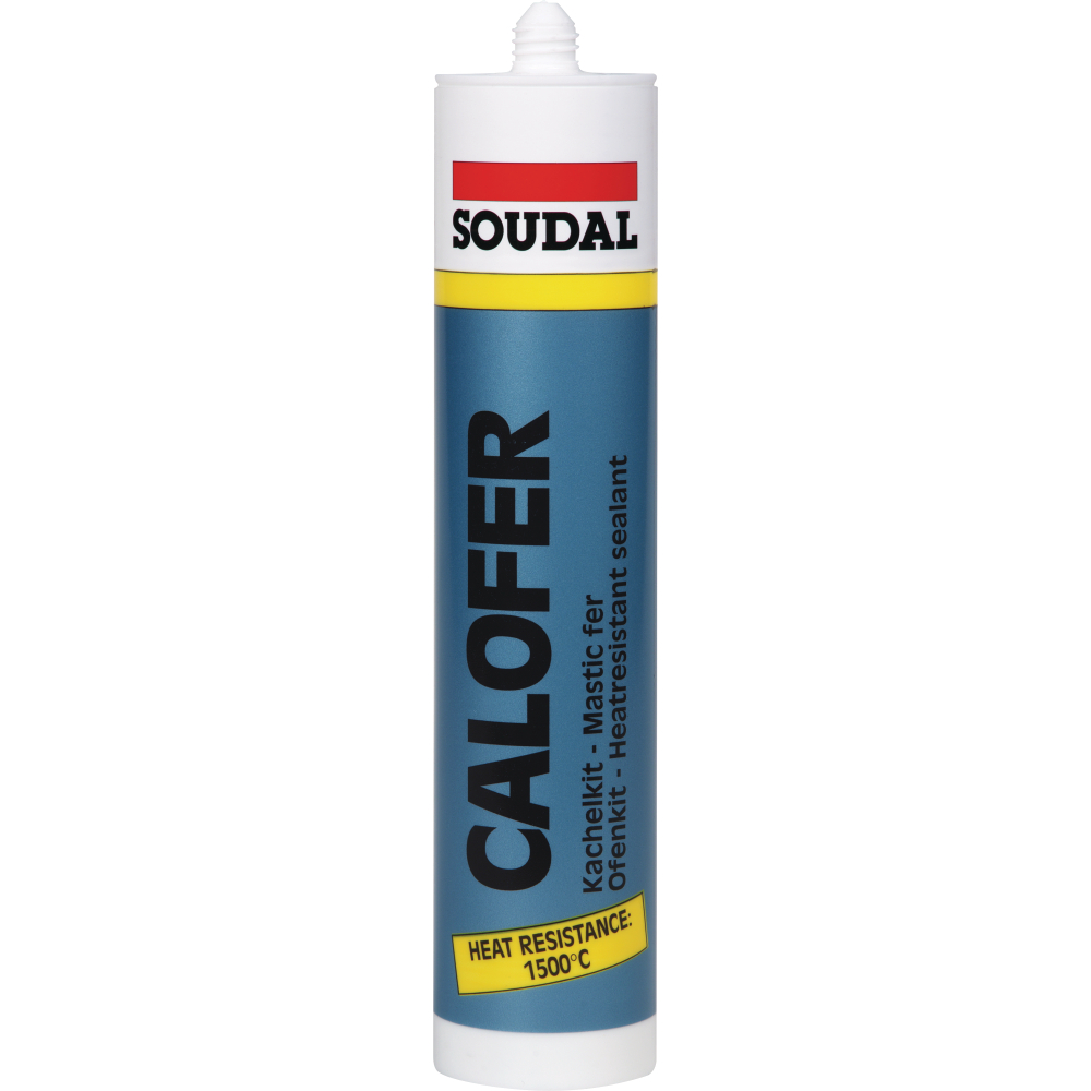 SOUDAL Hochtemperatur-Dichtungskitt Calofer 300ml