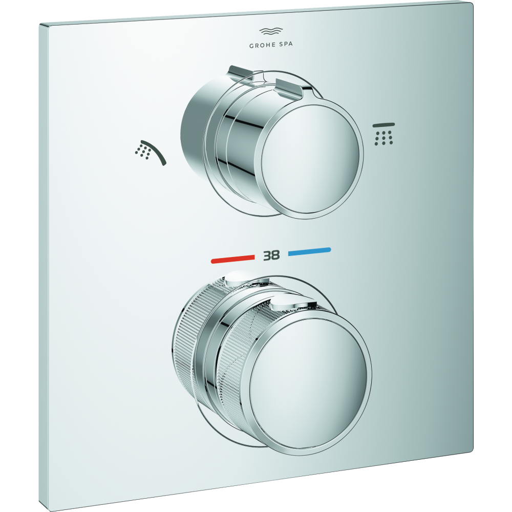 Thermostat-Brausearmatur Allure Fertigset für SmartBox warm sunset geb.