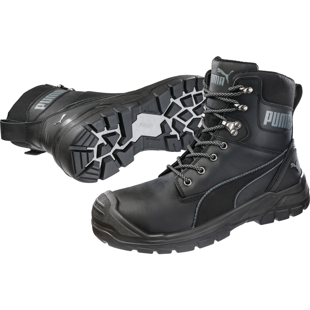 Puma Sicherheitsschnürstiefel Conquest BLK CTX High S3 CI HI WR HRO SRC Gr.47