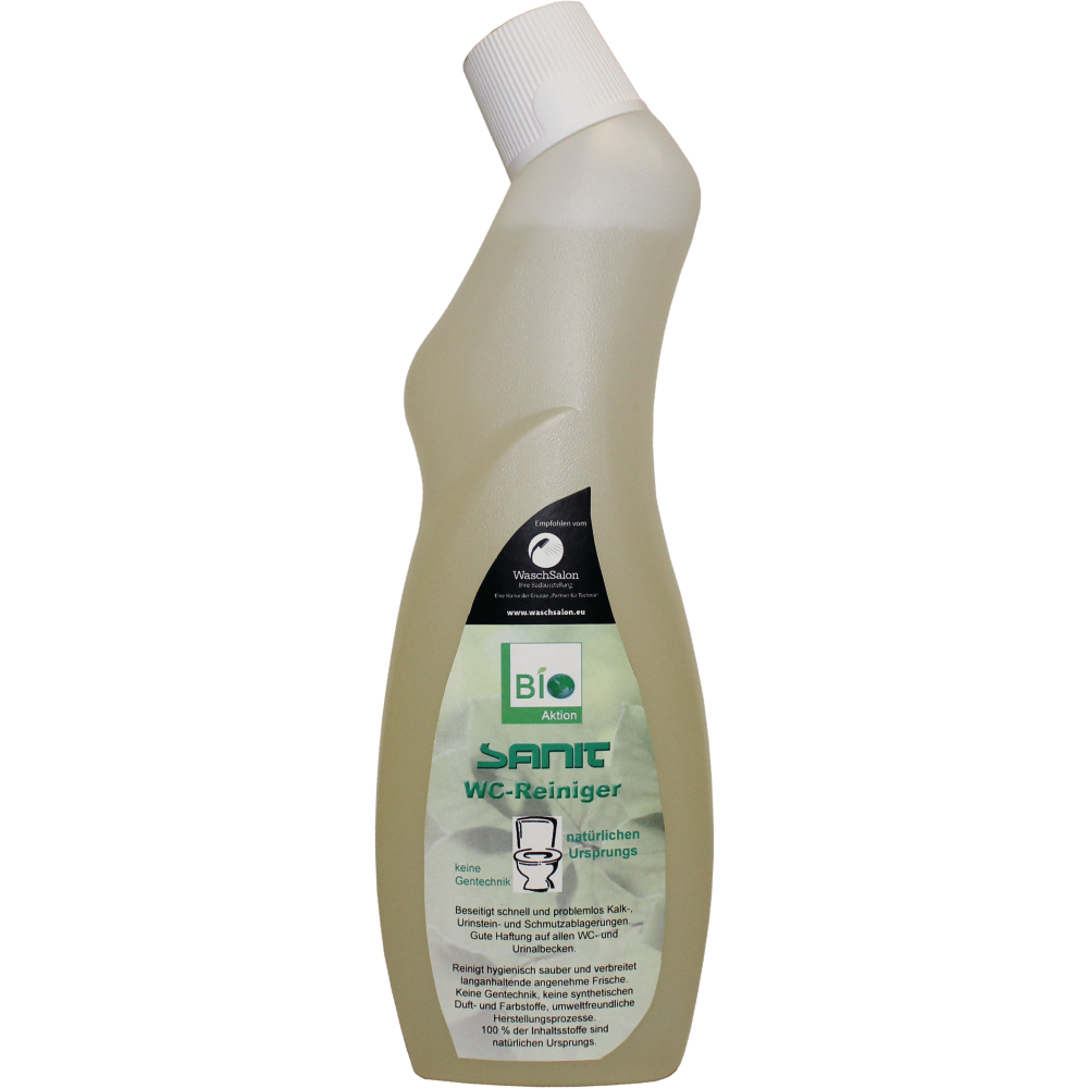 Sanit BIO WC-Reiniger 750ml -WaschSalon-