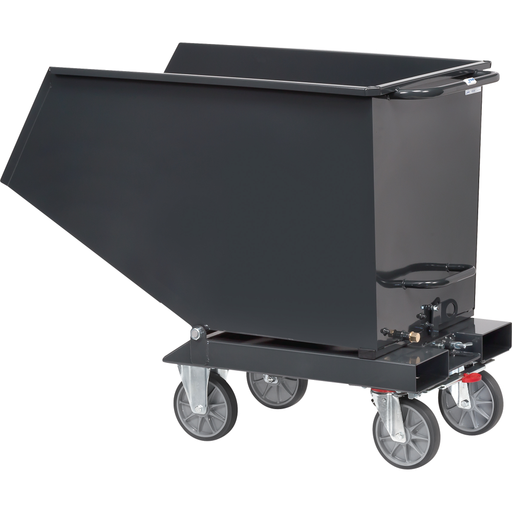 Muldenkipper 800kg 800l Ablasshahn