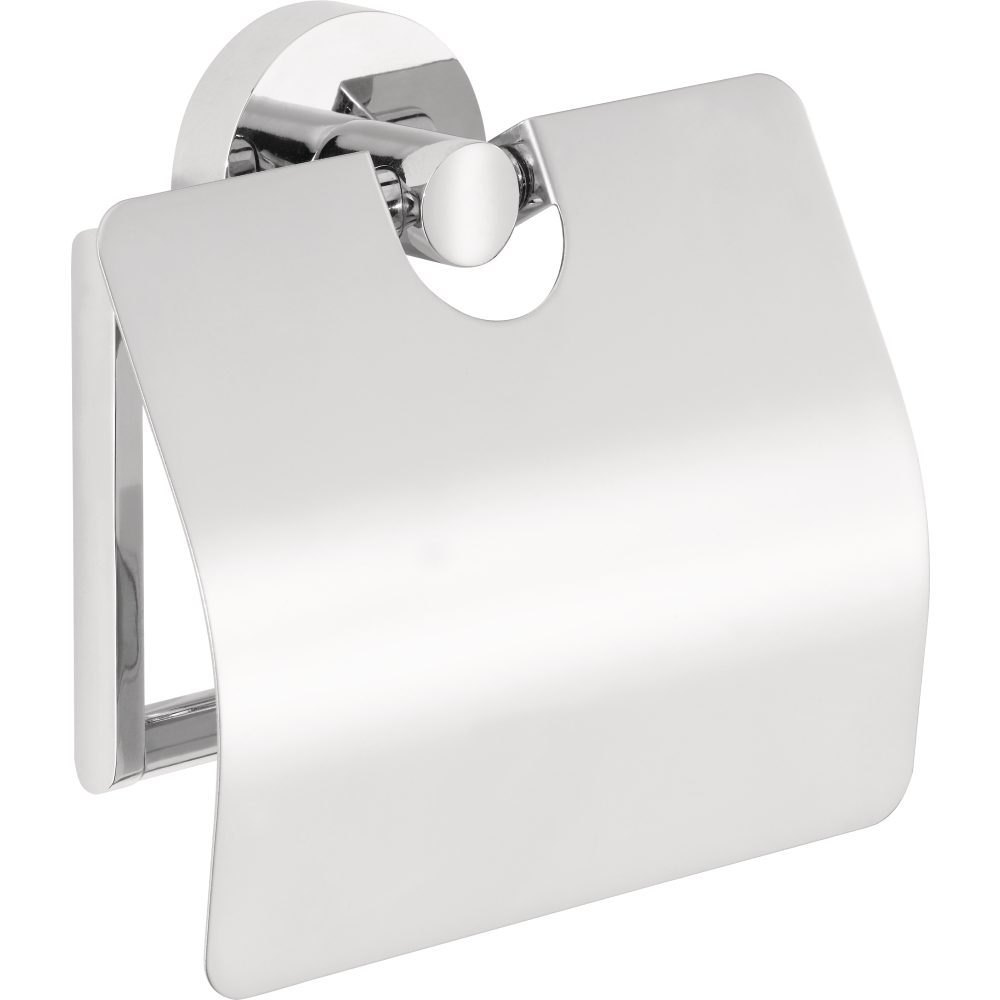 FORMAT Basic Papierhalter chrom, mit Deckel