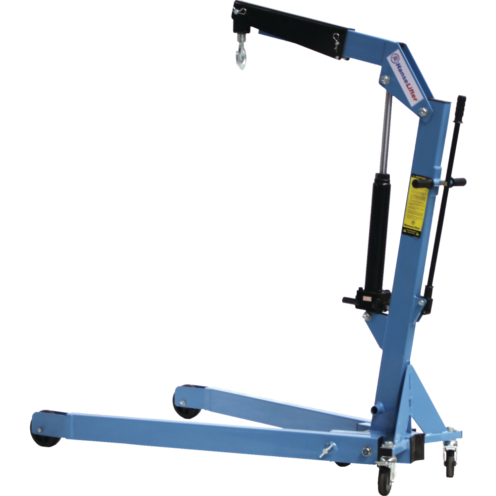 Werkstattkran 2000 kg V-Gabelträger, klappbar