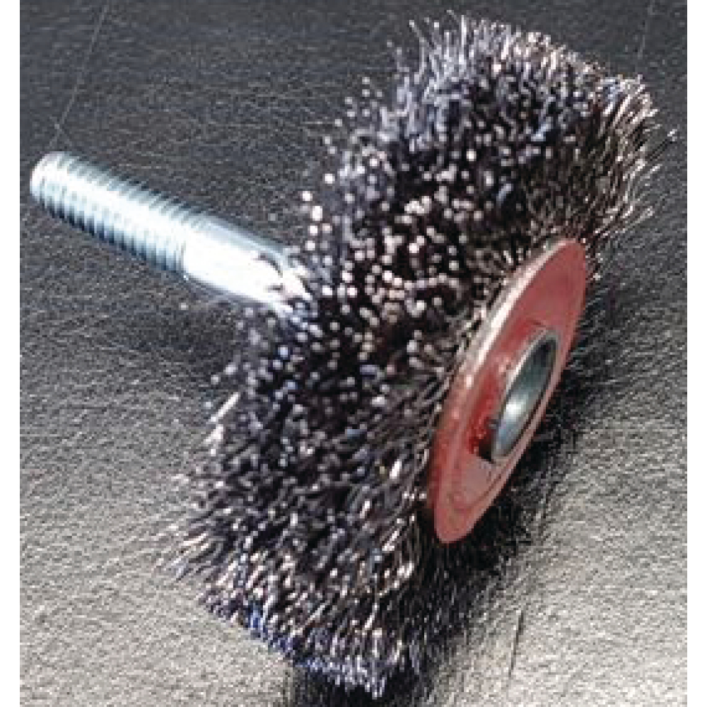 Späneräumbürste D-50mm Schaft 6mm m.Gewindestift