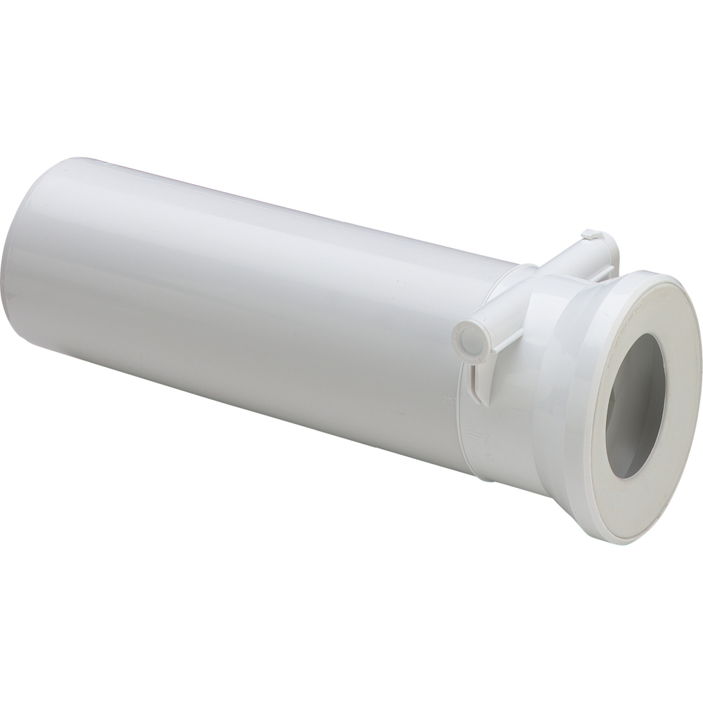 Viega WC-Anschlussstutzen DN 100x400 mm Kunststoff weiß, Mod. 3815.5