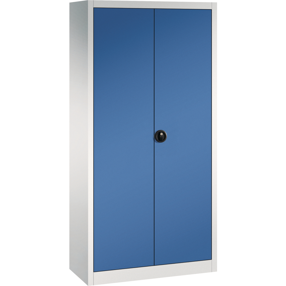 Flügeltürenschrank FORUM 4 Böden, 110kgTraglast H1950xB930xT400mm RAL