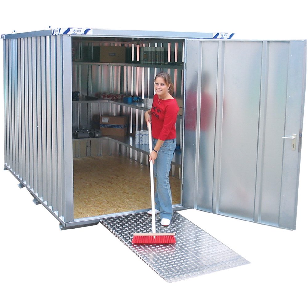 Regalsystem 1,3Ebenen 1m lang,420mm tief
