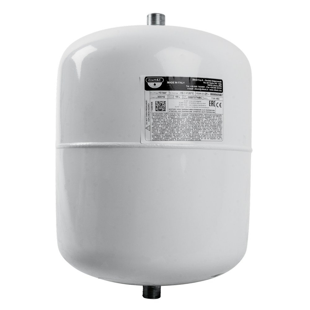 Wolf Vorschaltgefäß Solar Inhalt 18 Ltr.