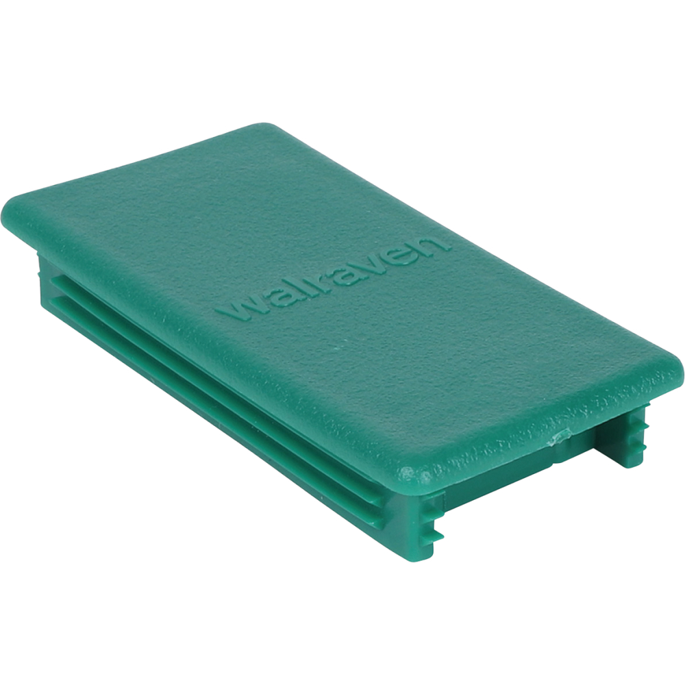 Schienenendstopfen Strut BUP1000 41 x 82 mm, Polyethylen, grün