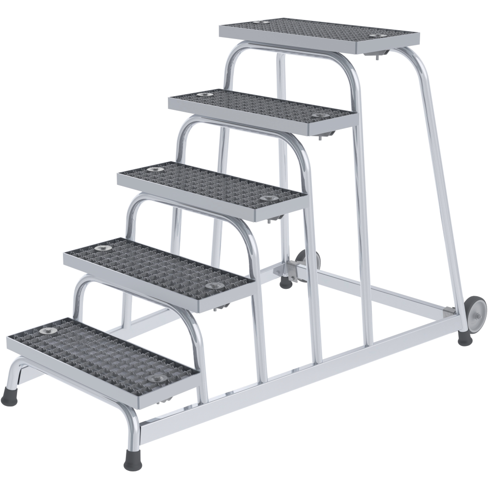 Aluminium Arbeitspodest 3,0m, 5 Stufen