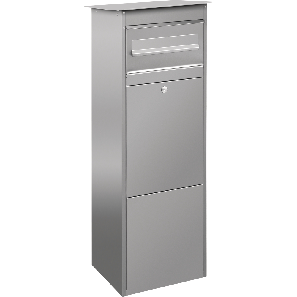 Paketbriefkasten Jasper 380x990x290mm Edelstahl