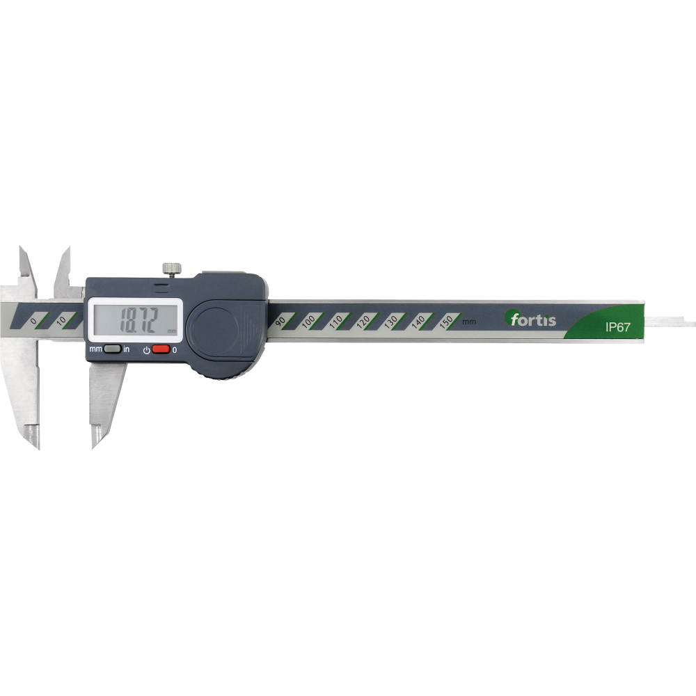 FORTIS Dig.-Taschenmesssch. IP67 150mm ohne Daten