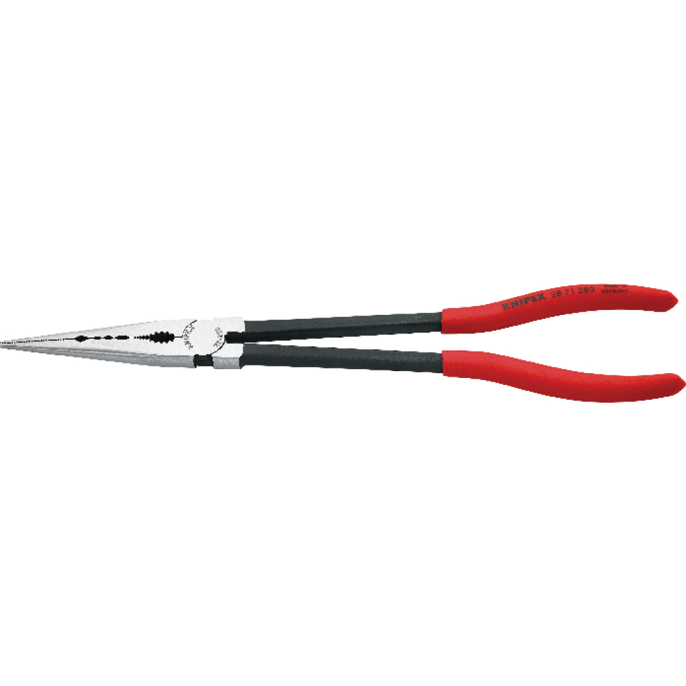 Montierzange poliert mit Kunststoff-Griffen 280mm KNIPEX