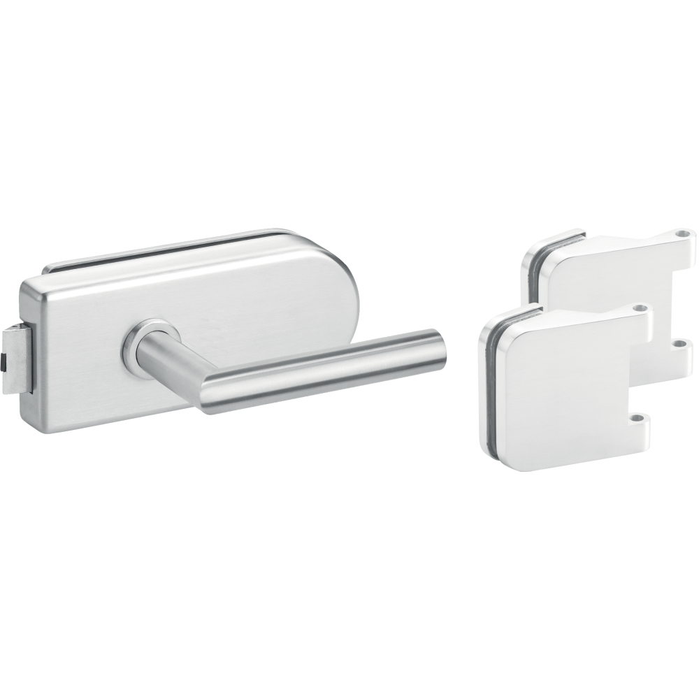 Glastürbeschlags-Komplettset Basic Combi