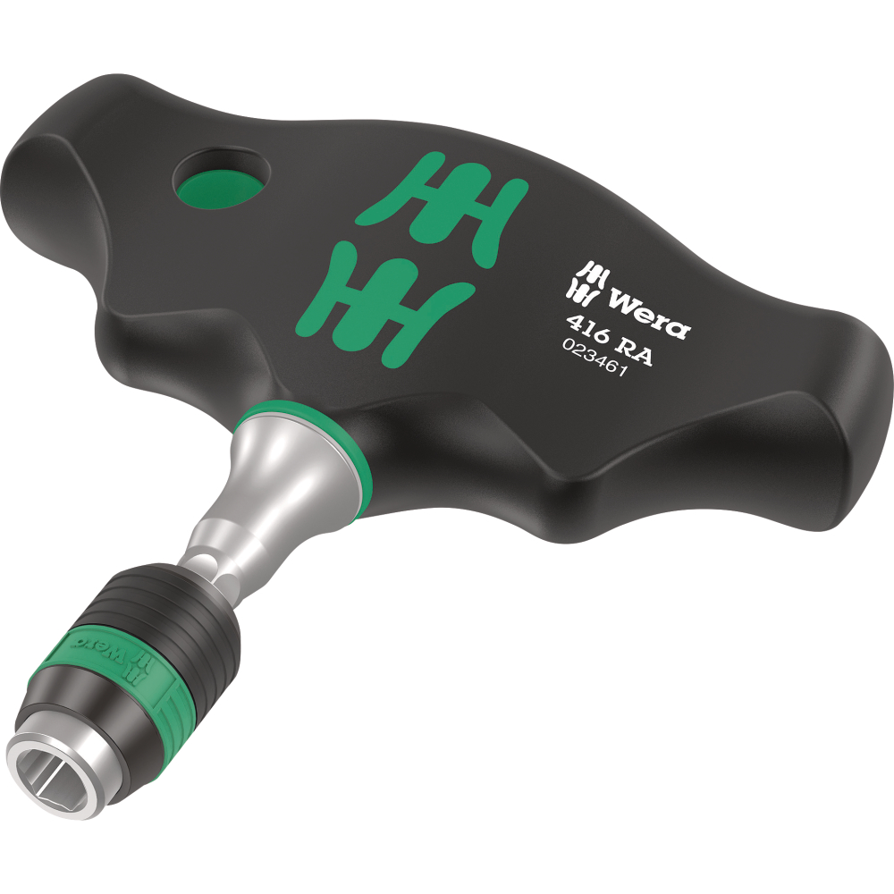 Quergriff-Bithandhalter 1/4 416 RA Wera