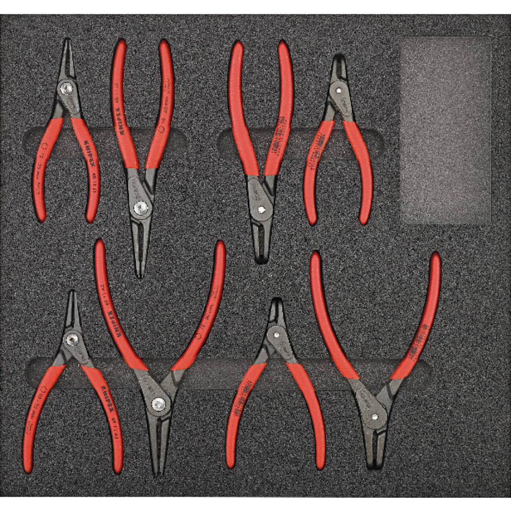 Werkzeugmodul 1/3 Sicherungsringzangen Knipex
