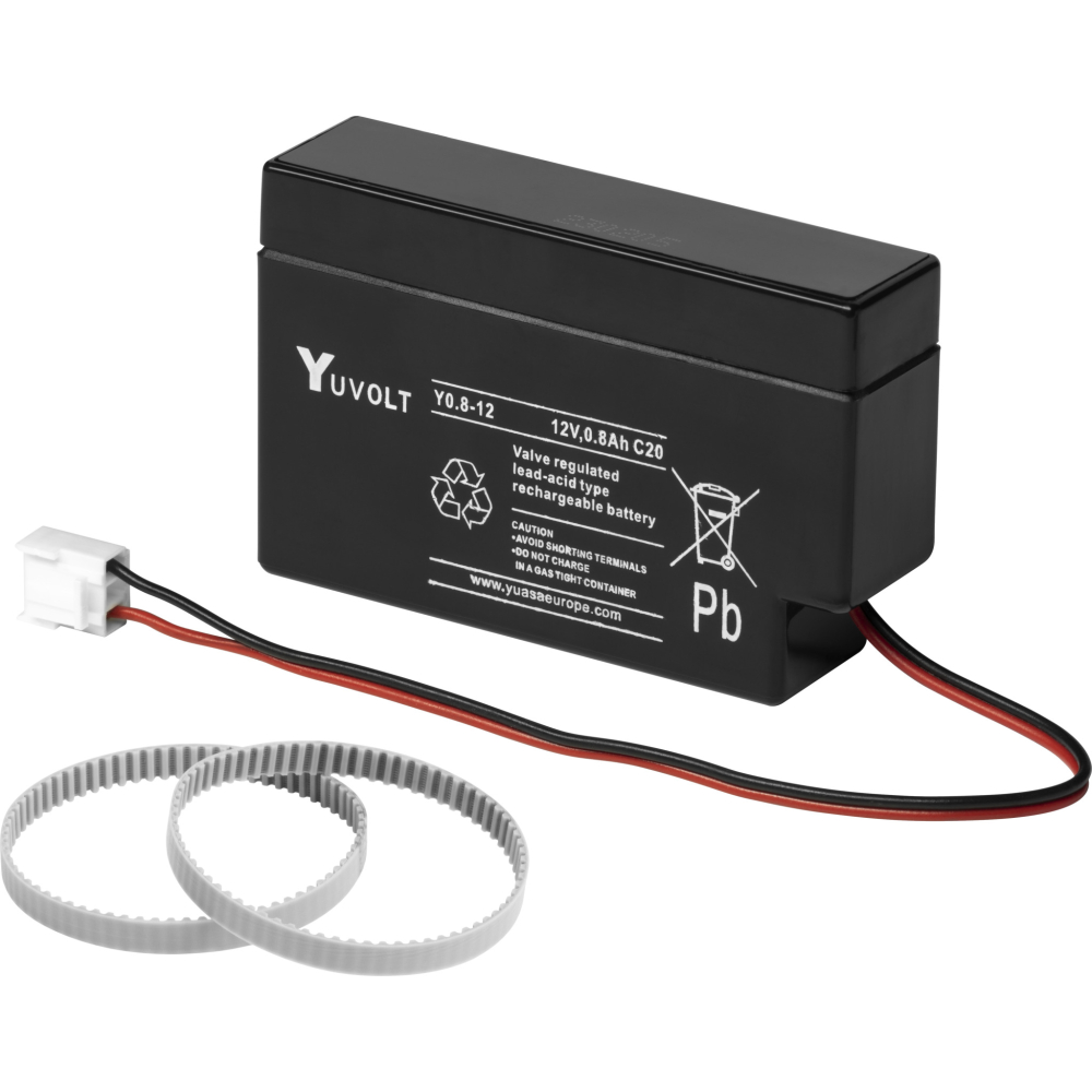 Viega Akku- und Zahnriemenset 6146.39 für alle Multiplex Trio E-Modelle