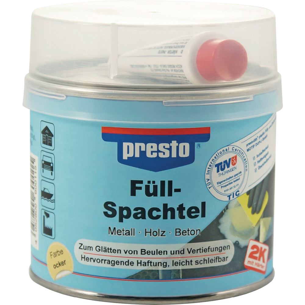 presto® 2-K-Füllspachtel 1000g Dose mit Härter