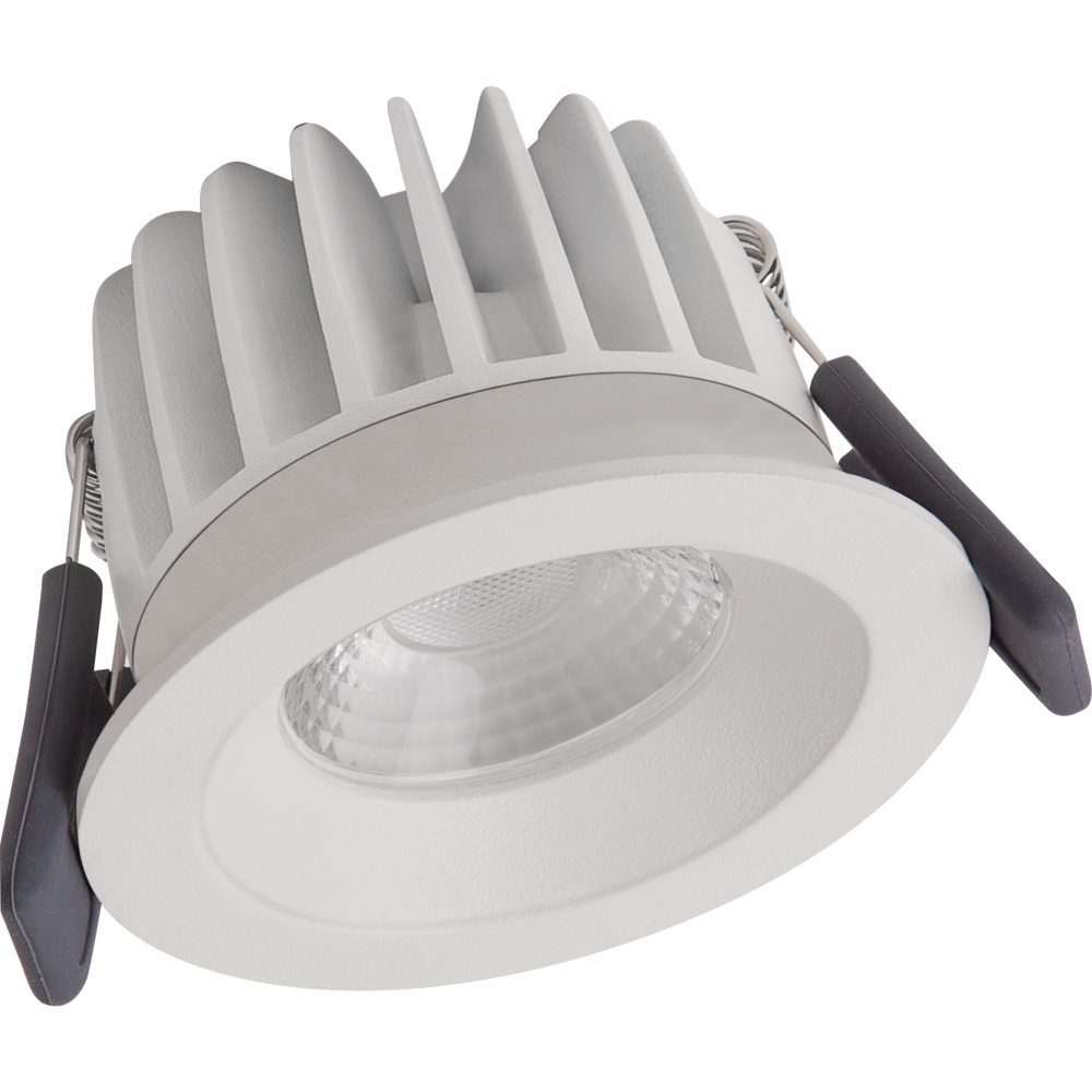 LED-Einbauspot IP44 8W 670lm 4000K 36° weiß