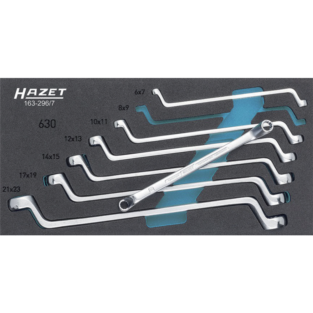 Werkzeugmodul 163-296/7 Doppelringschlüssel HAZET