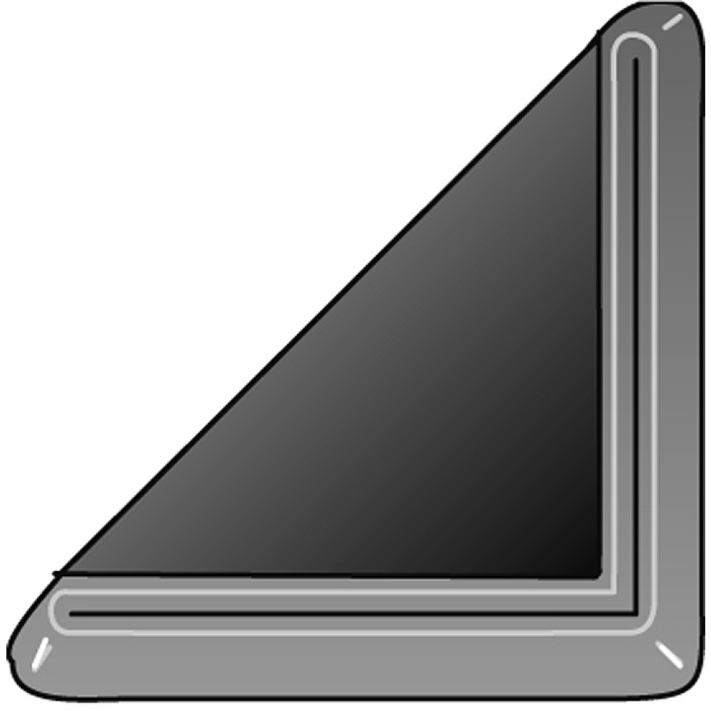 Kunststoff-Fuss 40x40 mm
